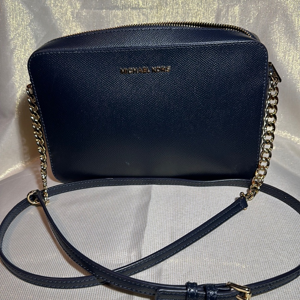 Michael Kors Navy Crossbody
